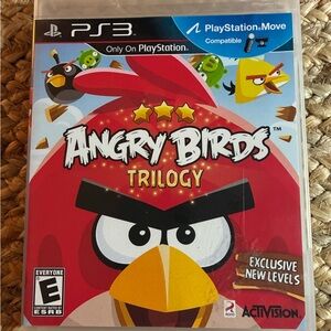 Angry Birds Trilogy for PS3 - Red Cover
